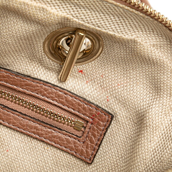 GUCCI Authentic Pink Leather Shoulder Bag - Picture 8 of 14